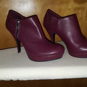 🌹Burgundy Platform Boots🛍